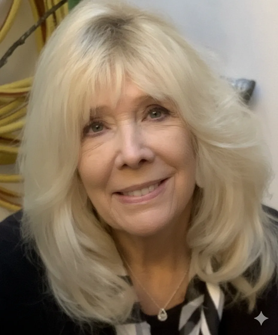 Lakefront homes with docks and solar panels under a clear blue sky.